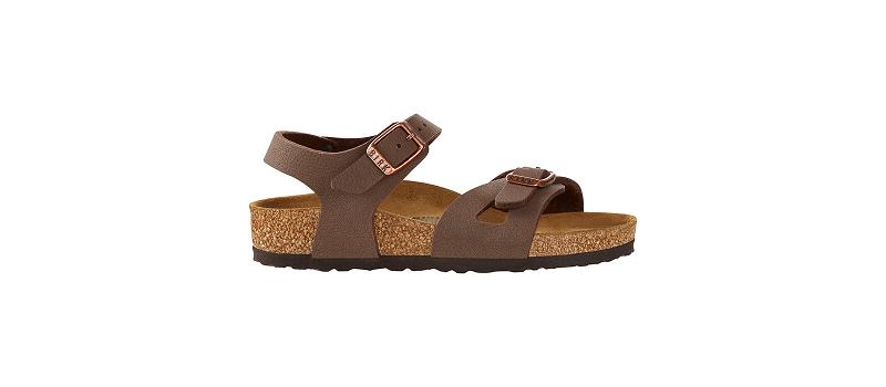 Birkenstock Birkibuc Regular Rio Børn Brune | DK 128GSO